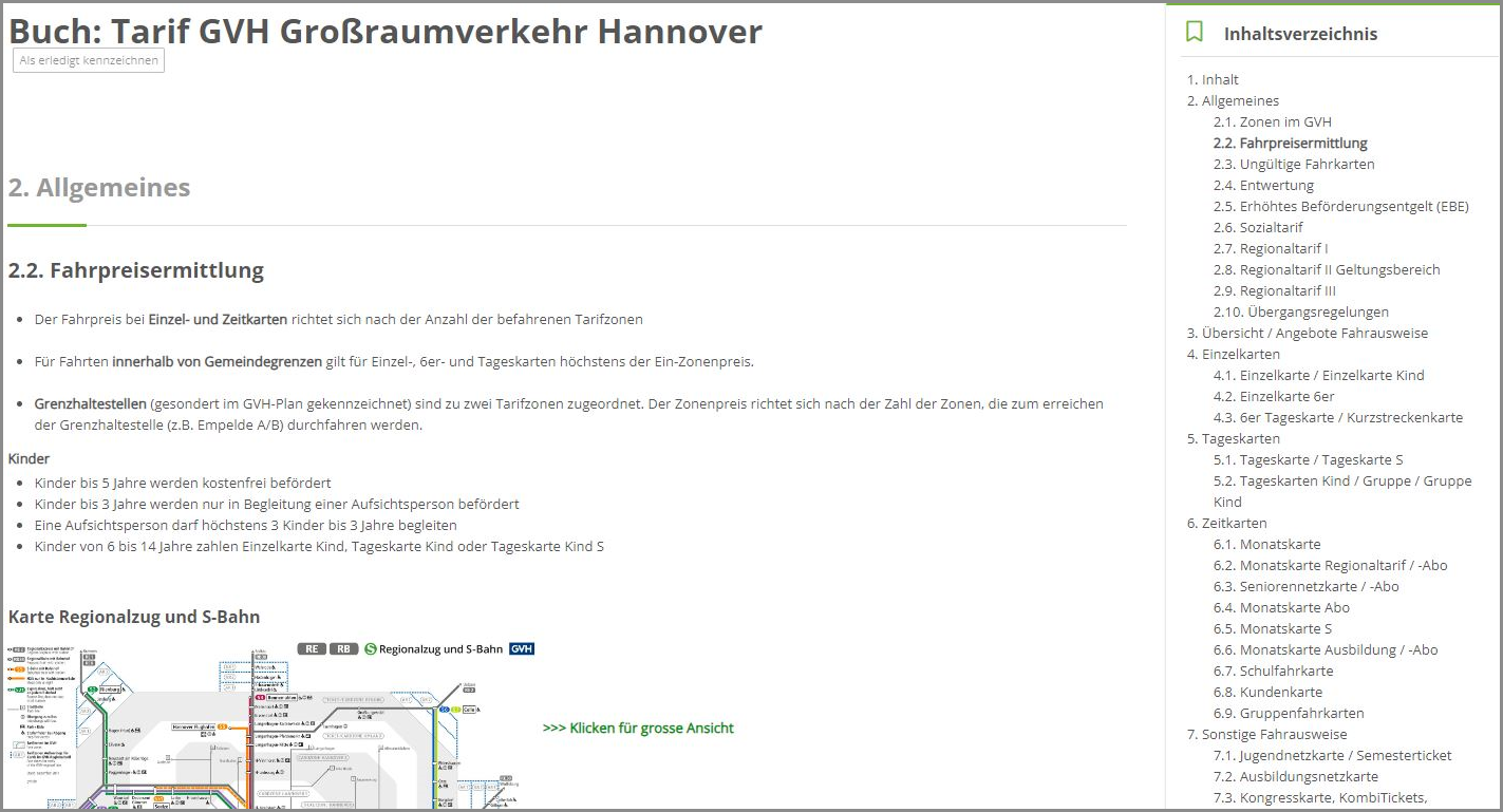 E-Learning MeLearn:: Screenshot vom Arbeitsmaterial Buch